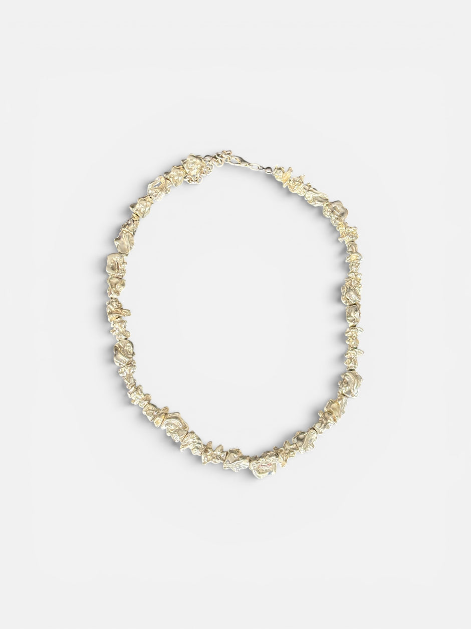 Melted Pieces Silver