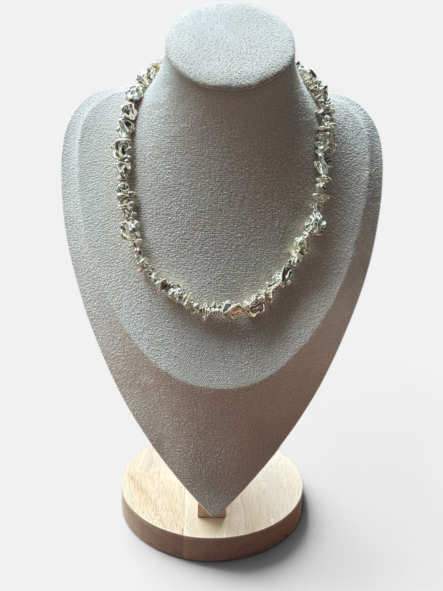 Melted Pieces Silver