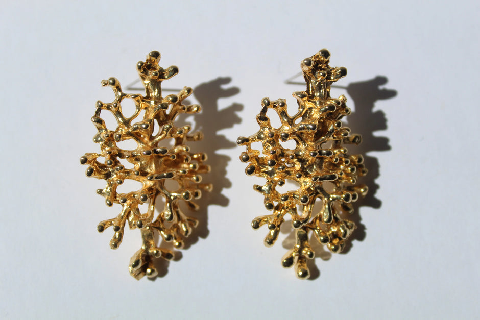 Aretes CORAL GLOW de Soul&Gold