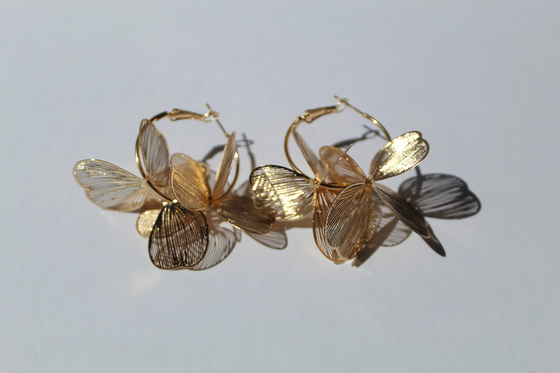 Aretes GOLDEN GARDEN (MED) en dorado de Soul&Gold