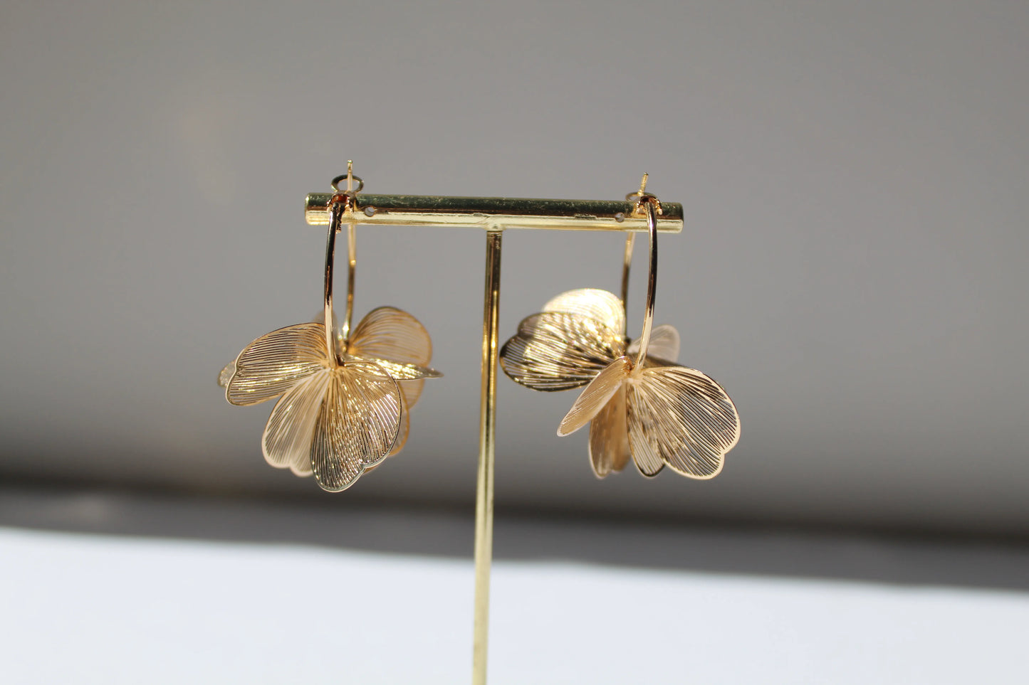 Aretes GOLDEN GARDEN (MED) en dorado de Soul&Gold