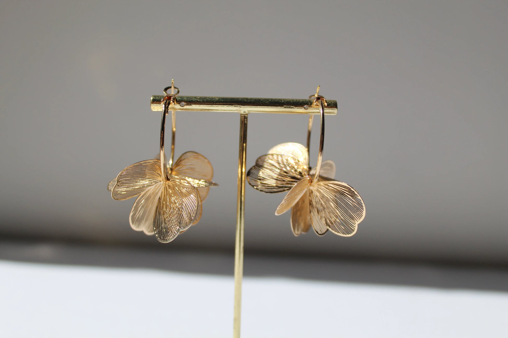 Aretes GOLDEN GARDEN (MED) en dorado de Soul&Gold