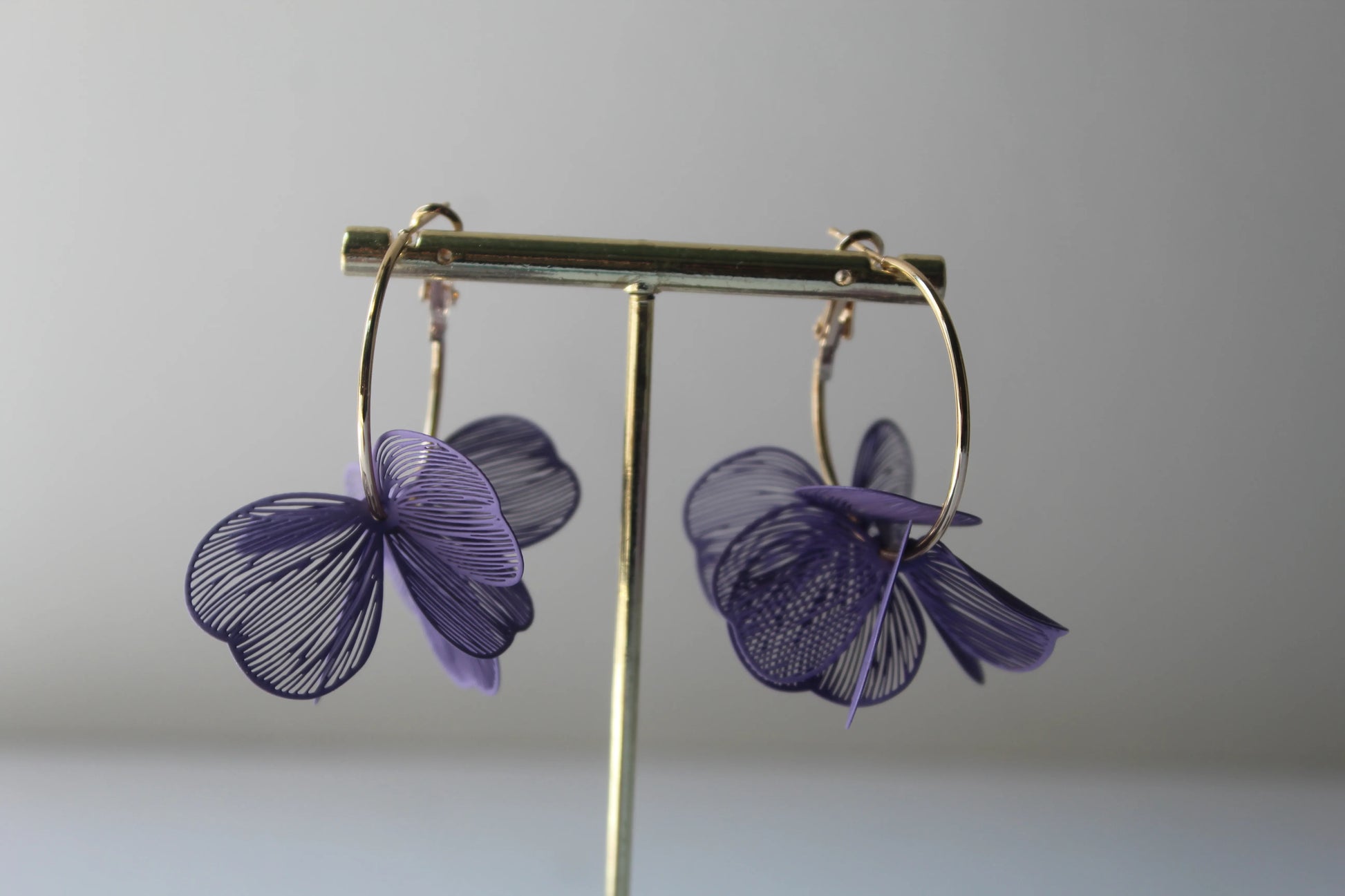 Aretes GOLDEN GARDEN (MED) en dorado de Soul&Gold
