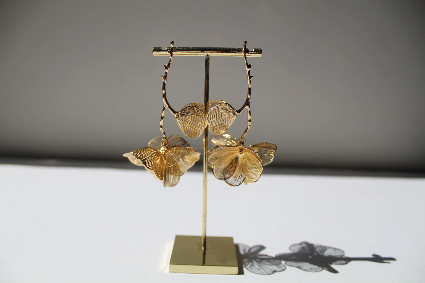 Aretes GOLDEN GARDEN ROOT en dorado de Soul&Gold