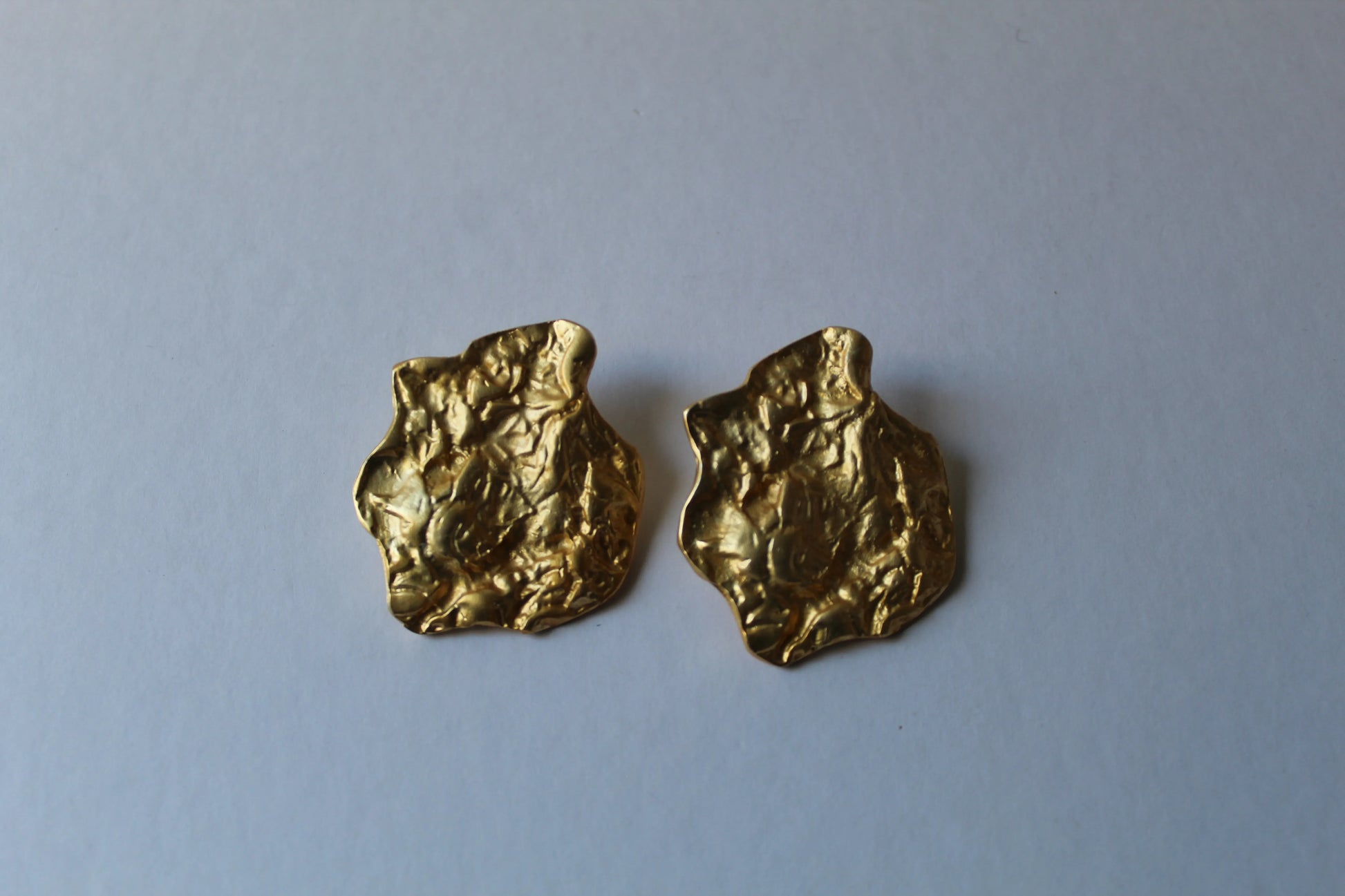 Aretes RAW GOLD de Soul&Gold