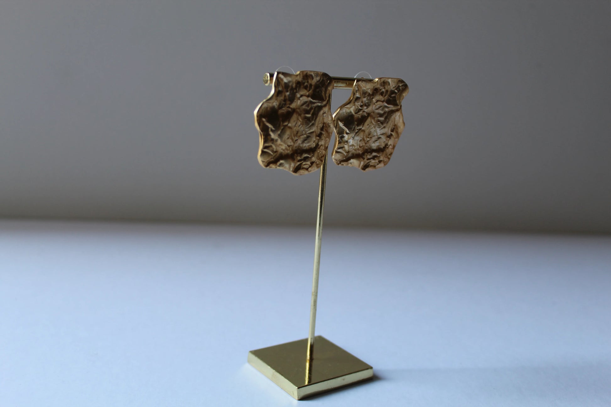 Aretes RAW GOLD de Soul&Gold
