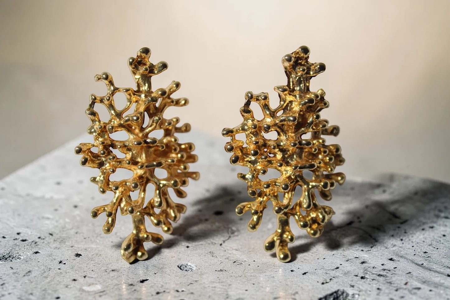 Aretes CORAL GLOW de Soul&Gold