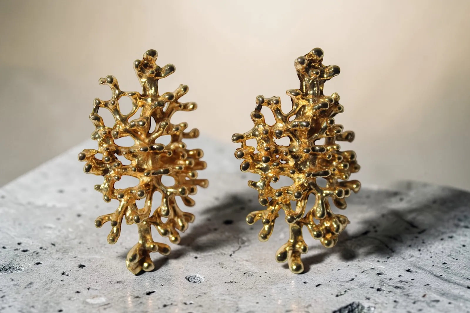 Aretes CORAL GLOW de Soul&Gold