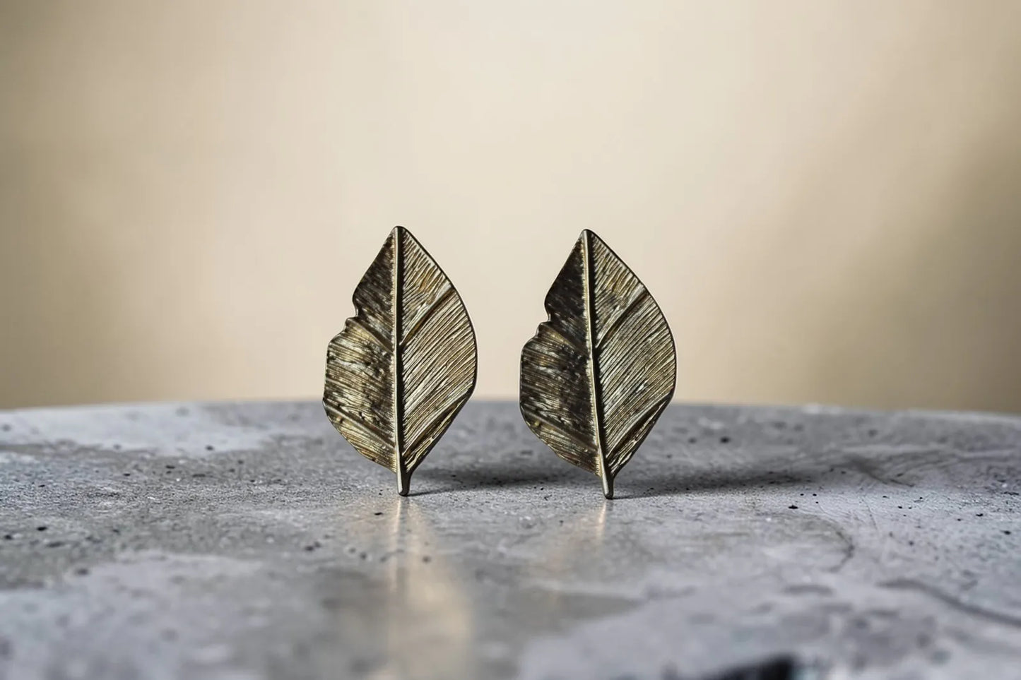Aretes GOLDEN LEAF de Soul&Gold