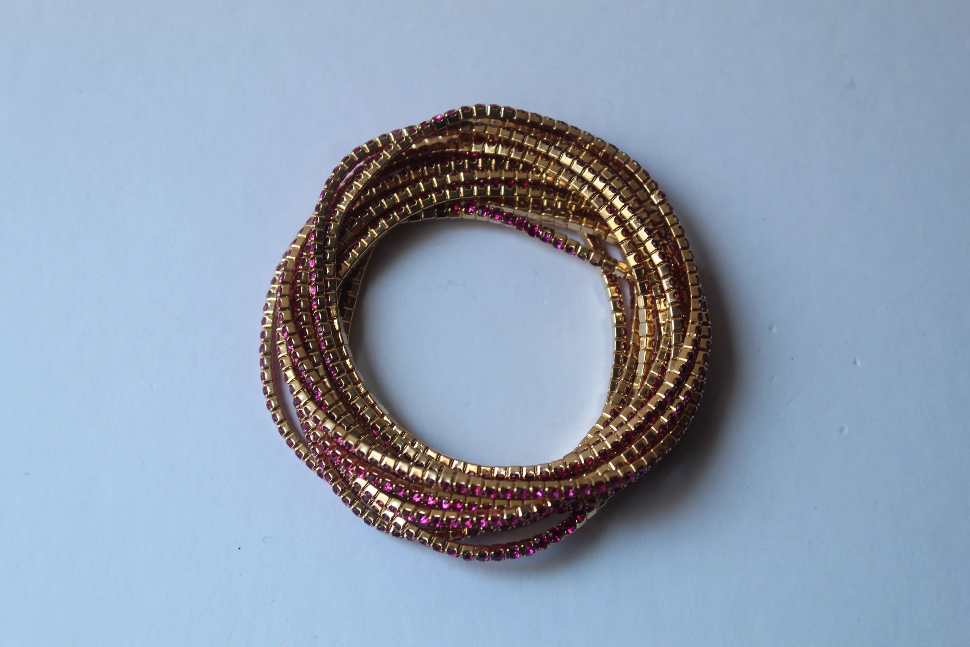 Pulseras COLORS GLOW en rosa de Soul&Gold
