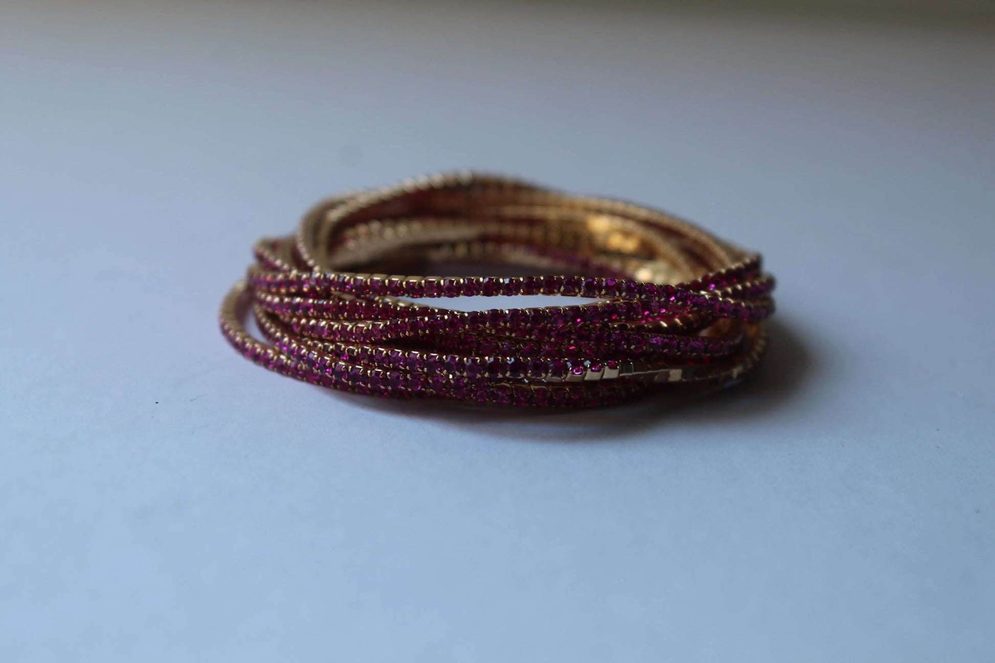 Pulseras COLORS GLOW en rosa de Soul&Gold