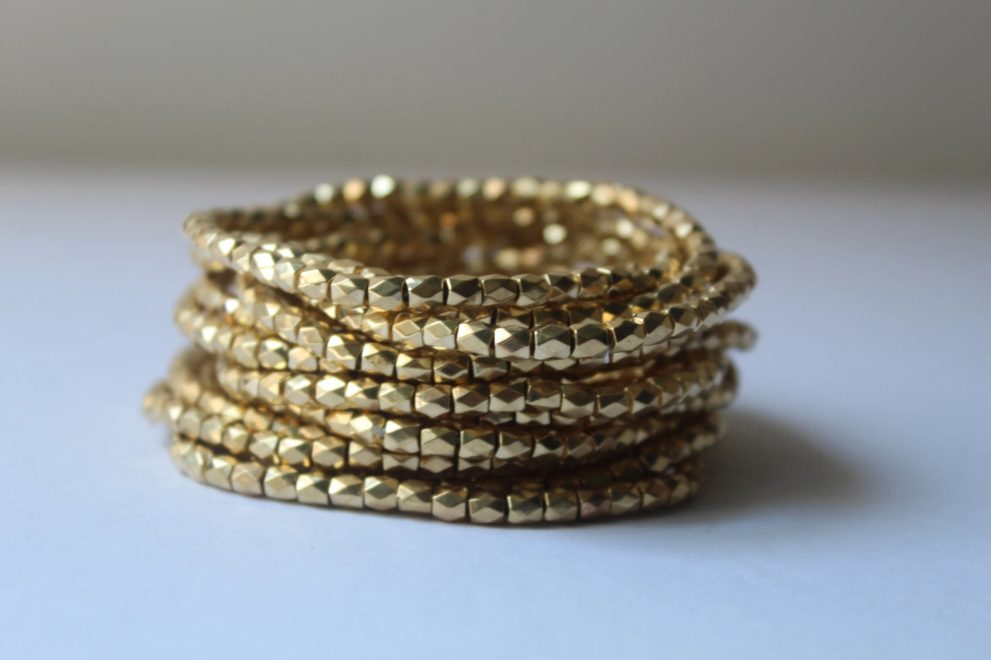 Pulseras Golden Stack (19) / Silver Stack (19) en dorado de Soul&Gold
