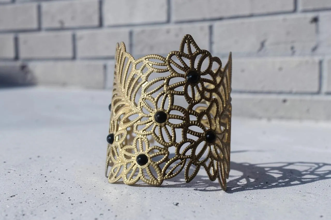Pulseras BLACK BLOOM de Soul&Gold