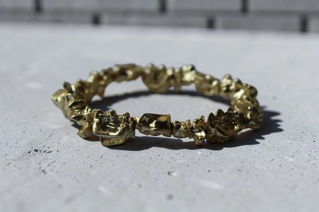 Pulseras GOLDEN MELTED PIECES de Soul&Gold