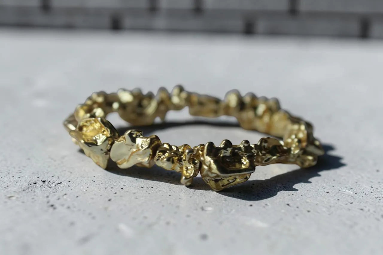 Pulseras GOLDEN MELTED PIECES de Soul&Gold