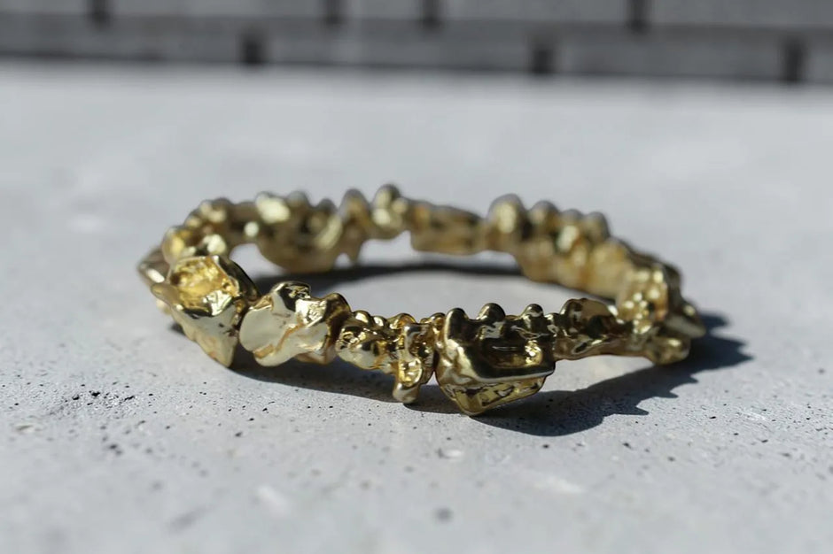 Pulseras GOLDEN MELTED PIECES de Soul&Gold