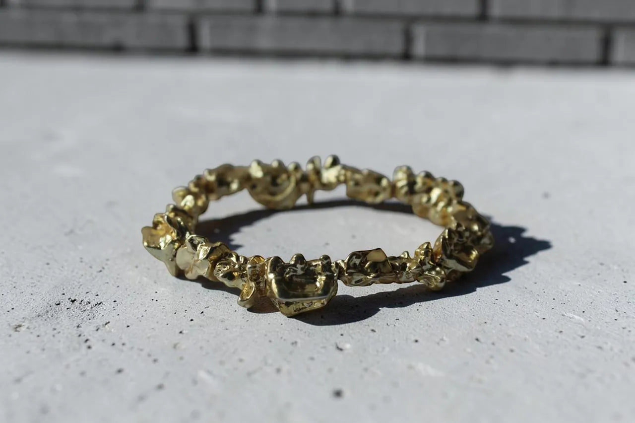 Pulseras GOLDEN MELTED PIECES de Soul&Gold
